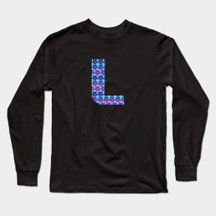 Letter L From Roses Long Sleeve T-Shirt